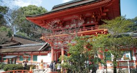 Kamigamo (Kyoto), porte Romon du sanctuaire