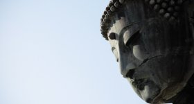Kotoku-in (Kamakura), Grande statue en bronze de Bouddha assis