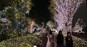 Shinjuku Southern Terrace vue de nuit
