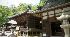 Pavillon Shingyo-do de l'Ishiyama-dera à Otsu