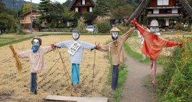 Shirakawa-go, Vue d'ensemble du village