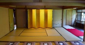 Villa Saito à Niigata, vue du jardin