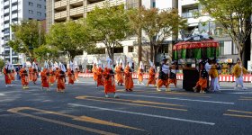 Jidai Matsuri (Kyoto), char de la princesse Kazu (Kazunomiya, 1846 - 1877), époque Edo 