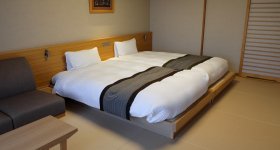 Shiojitei (Toba), chambre "Modern japanese twin"