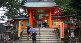 Kumano Nachi Taisha, pagode du Seiganto-ji et chutes d'eau Nachi no Taki