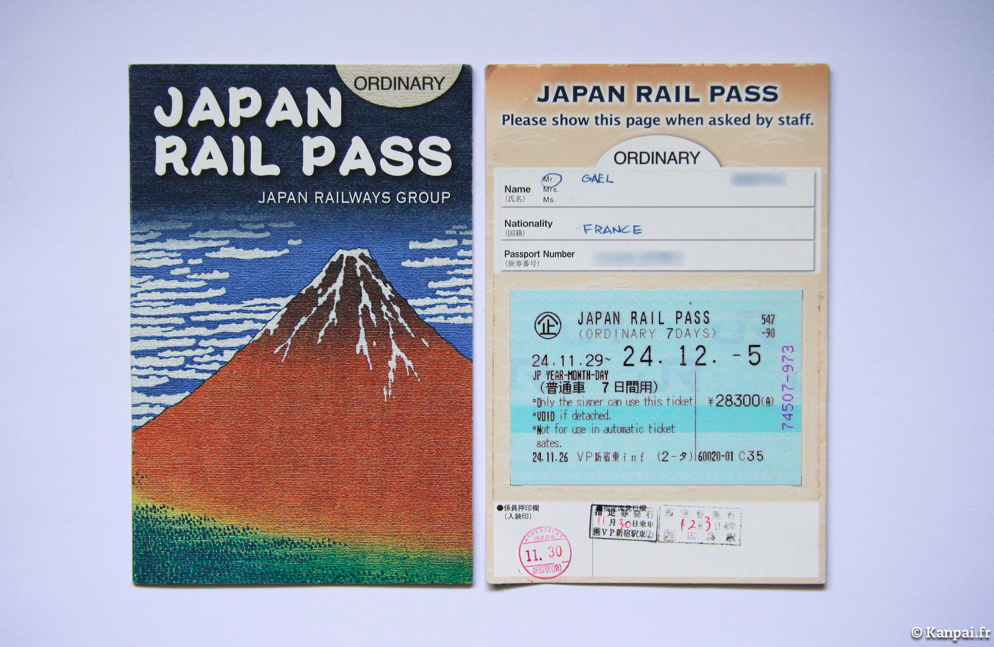 japan rail pass