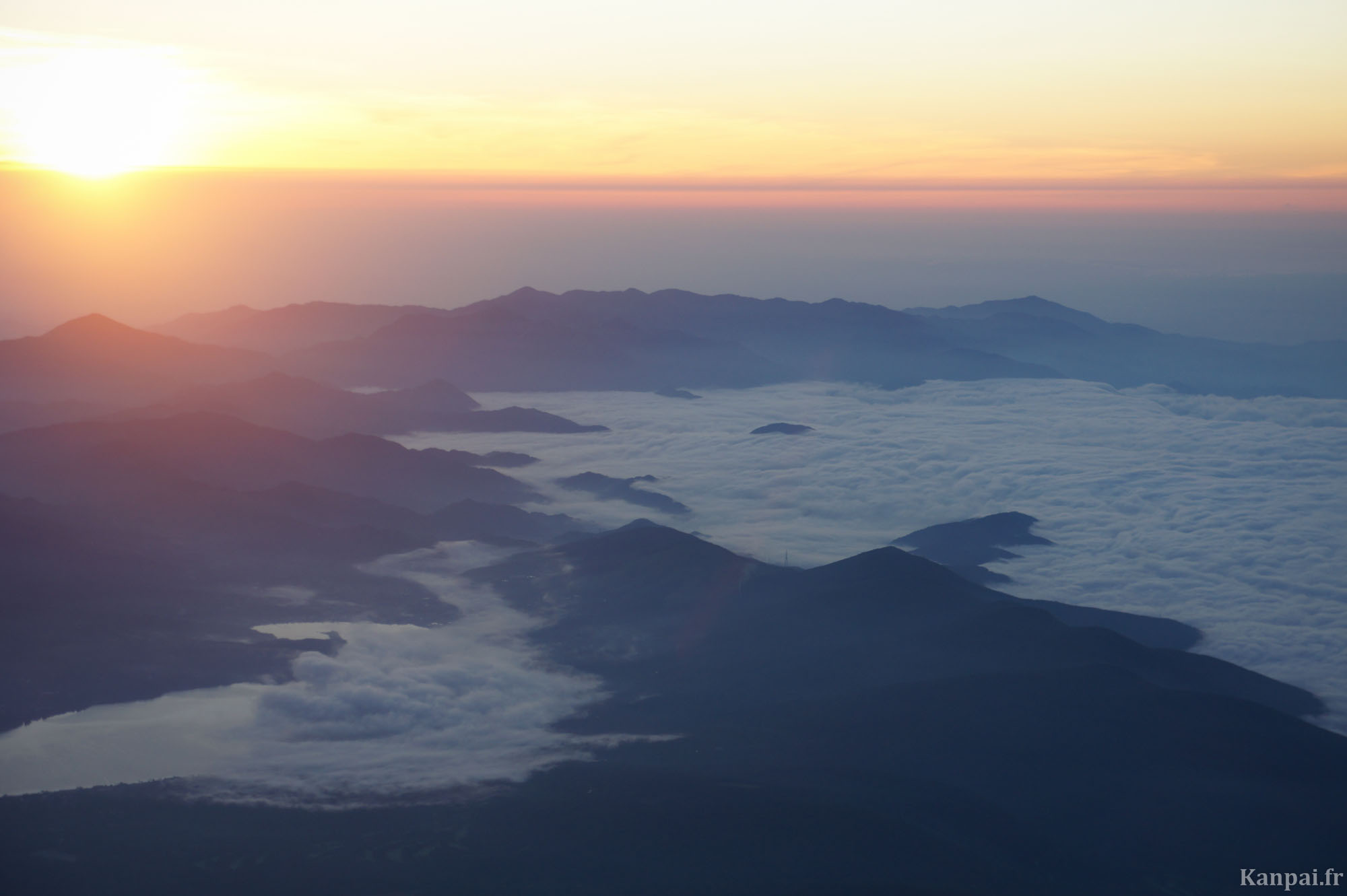 sommet du mont fuji