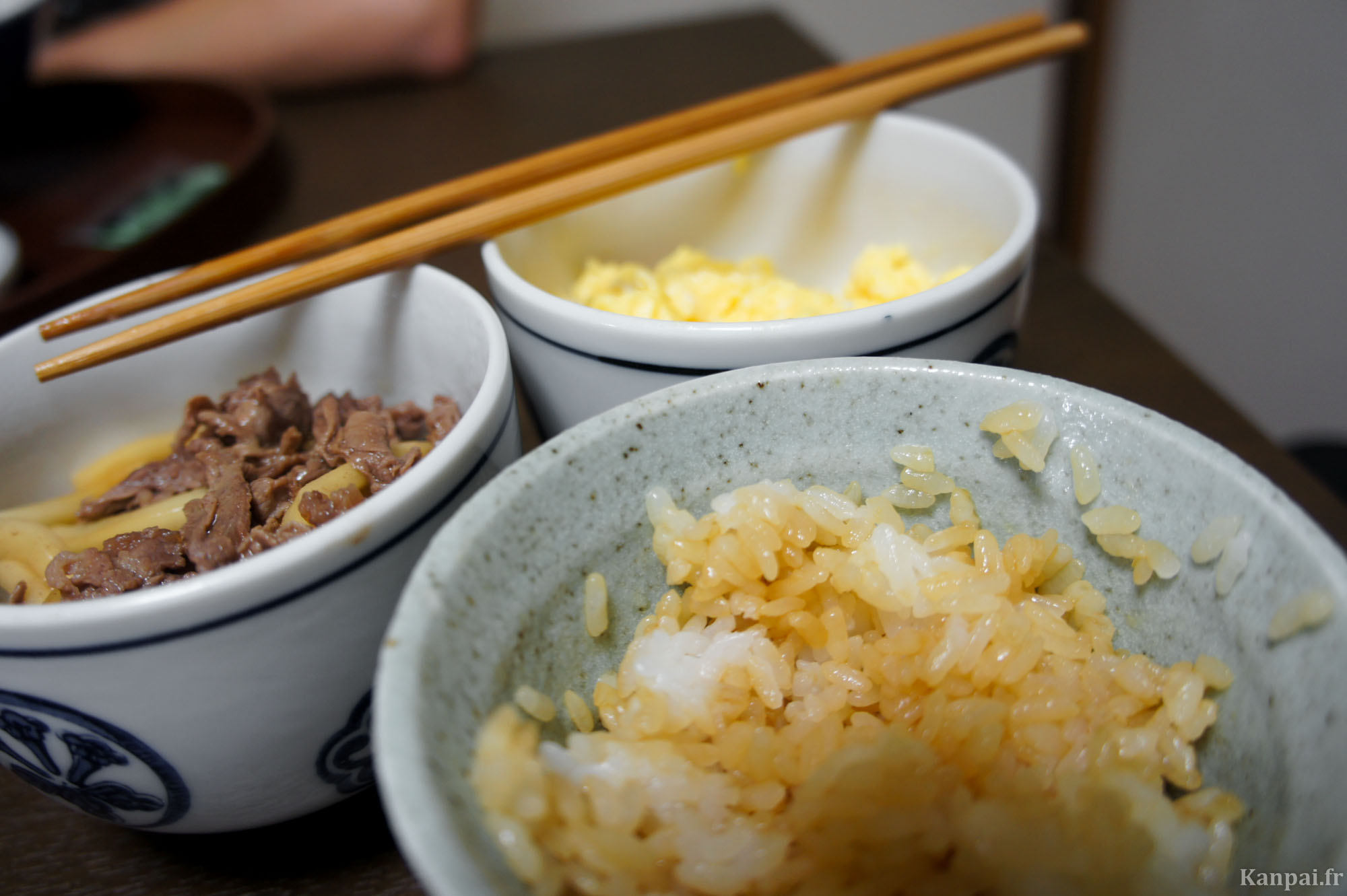 Ramen, udon et soba nouilles japonaises