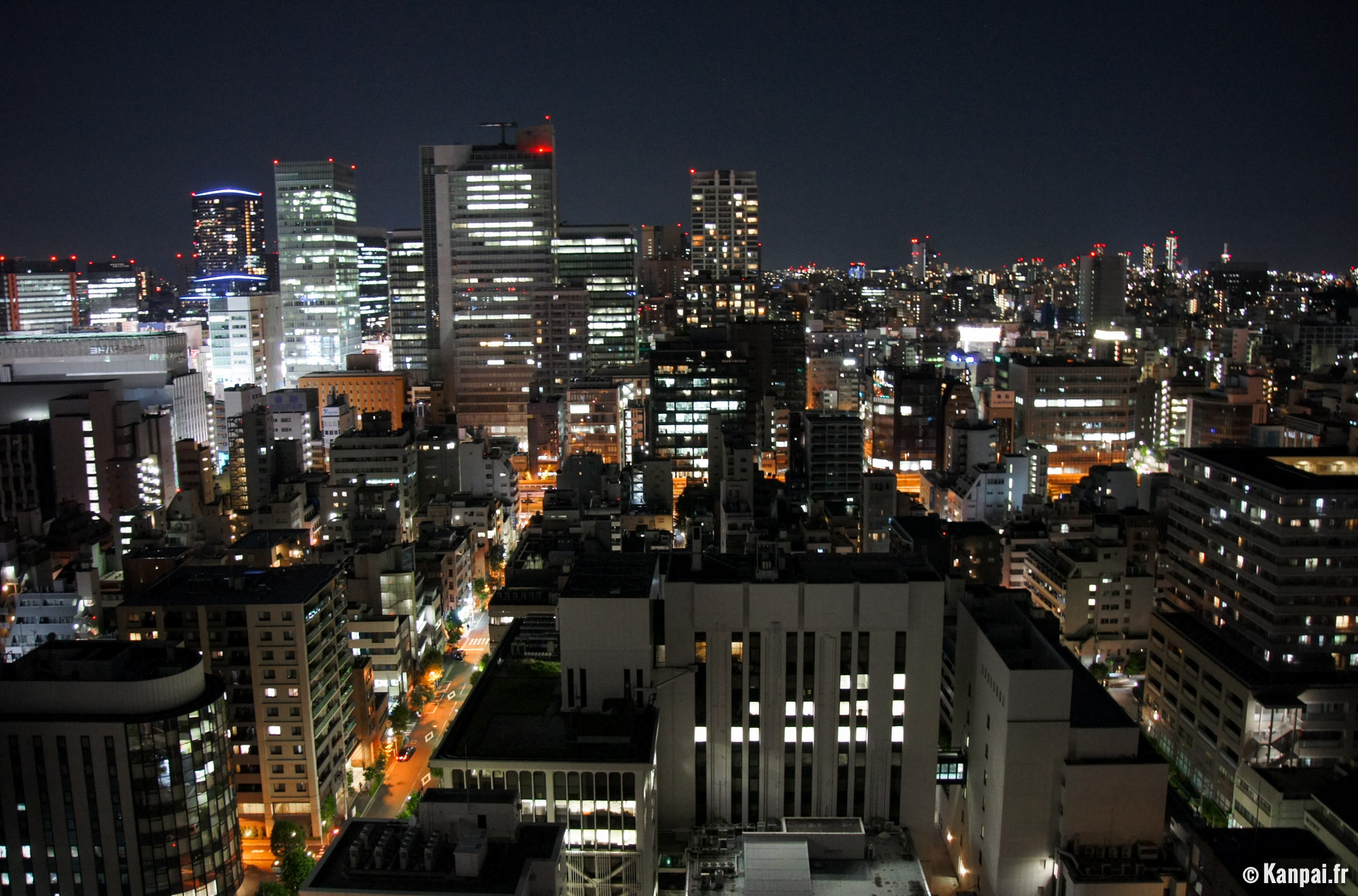 Sur les toits de Tokyo